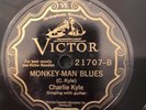 Victor 21707 CHARLIE KYLE  Monkey Man Blues  -  Memphis 78 rpm 1928 E+/E