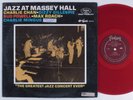 CHARLIE PARKER/DIZZY GILLESPIE Jazz At Massey Hall FANTASY LP mono red wax