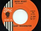 Hear- Rare Popcorn/Northern Soul 45- Baby Washington- Hush Heart- Sue # 769 - M-