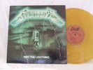 METALLICA ride the lightning lp clear olive cover green ..iron maiden motorhead