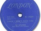 Mega rare1959 The SKYLINERS Doo Wop 78 RPM Record. Since I Don't Have You