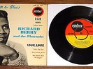 RICHARD BERRY & THE PHARAOHS   LOUIE LOUIE   UK 4-TRACK EMBER R&B 7