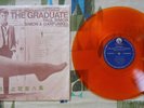 The Graduate & Other Hits VA LP The Beatles Simon & Garfunkel Orange Vinyl VG+
