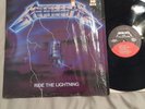 METALLICA   RIDE THE LIGHTNING LP   ELEKTRA 60396-1 Stereo   Orig 1984 Shrink VG