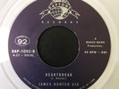 James Hunter Six-Heartbreak b/w If I Only Knew 45 ltd To 100 clear vinyl Daptone
