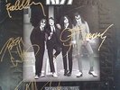 KISS SIGNED IN GOLD DRESSED TO KILL  LP ACE GENE PETER AND PAUL VG CONDITION