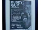 BUDDY GUY+Damn Right Blues+TOUR+POSTER+AD+ORIGINAL 1992+FRAMED+FAST GLOBAL SHIP