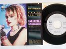 MADONNA CRAZY FOR YOU GEFFEN 07SP 892 Japan Promo Vinyl 7