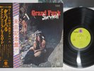 GRAND FUNK RAILROAD SURVIVAL CAPITOL CP-80255 Japan OBI With Autograph Vinyl LP