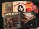 FIVE (5) JACKSON BROWNE LPs NEAR MINT: Hold Out, Saturate, Pretender, Empty