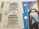2 x ROBBIE WILLIAMS TICKETS LONDON OLYMPIC STADIUM FRIDAY JUNE 23rd SEATED