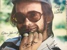 Rare Elton John and Bernie Taupin Autographed 'Rock of the Westies' LP