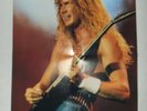 MEGADETH Dave Mustaine LIVE orig. 1990 KULT POSTER So Far, So Good... so What
