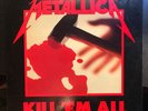 METALLICA Kill 'Em All '83 LP US MEGAFORCE SILVER 1st Press Original 1983