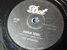 THE STRANGERS , RARE SOUTH AFRICA PRESS , ROCKIN REBEL / CATERPILLAR CRAWL