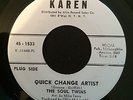 THE SOUL TWINS Quick Change Artist KAREN Northern Soul LISTEN