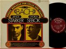 SR 90480 RFR 1/2 Janos Starker, Bach 3 cello sonatas, G. Sebok, piano Mercury