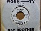 STARK REALITY Say Brother PROMO 45 Psych/Jazz/Funk/Latin XLNT