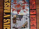GUNS AND ROSES APPETTITE FOR DESTRUCTION vinyl LP Original  Banned Sleeve 1987