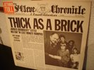 JETHRO TULL  THICK AS A BRICK  German 1st.Press. Zeitungscover in Mint