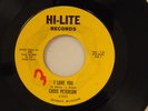 Chris (Kris) Peterson 45 I'LL GET EVEN WITH YOU / I LOVE YOU   Hi-lite M- soul