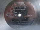 78rpm E. BERLINER GRAMOPHONE Milano 1899   RAMONA GALAN sings LA FAVORITA