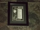 Bruce Dickinson-1990 UK Tour-Original advert framed