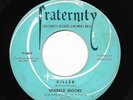 SPARKLE MOORE 45RPM '59 FRATERNITY KILLER TEEN ROCKER VG+ VINYL