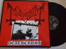 MAYHEM DEATHCRUSH LP DSP.ORIGINAL EMPEROR MORBID DEATH SATYRICON BEHERIT WATAIN