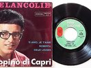 PEPPINO DI CAPRI - MELANCOLIE - RARE FRENCH 45 EP
