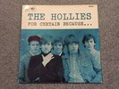 The Hollies - For Certain Because - Vinyl LP -  PMC 7011 - 1966 1st Pressing