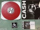 Ultra RARE BORDEAUX LP SET: Johnny Cash  American III Solitary Man+BOOKLET+PATCH