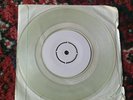 Iron maiden  twilight zone clear vinyl test press.