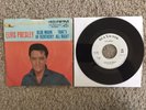 RARE ELVIS 447-0601 THAT'S ALL RIGHT w/ PROMO WHITE LABEL 45