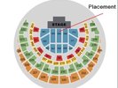 2 billets Céline Dion Glasgow, The SSE Hydro 5 aôut 2017