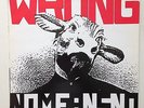 Nomeansno-Wrong LP 1989  Punk Album With Insert