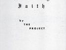 The Project Lp Just Live by Faith - Rare Private Xian Folk Rock - HEAR
