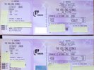 1 à 2 places Fosse concert The ROLLING STONES U Arena 22/10/2017