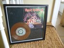 FRAMED IRON MAIDEN TWILIGHT ZONE BROWN VINYL