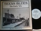 Texas Blues The Early 50s Compilation Vinyl Record LP 1968 Lightnin' Hopkins