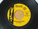 GREG & THE UNKNOWNS Oscillation/Red Beats 45 Rare Garage Surf Mad Mike HEAR