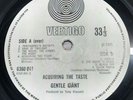 GENTLE GIANT Acquiring the taste UK vinyl LP Vertigo Swirl 6360 041 1971 prog