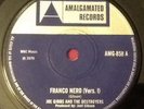 JOE GIBBS And The DESTROYERS - Franco Nero. UK Amalgamated 45'. Reggae 1970 NM