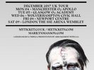 2 x Marilyn Manson tickets 4th December 2017 Manchester