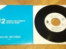 U2 Depeche Mode Where the streets.../Never Let me...PROMO UNIQUE BLUE P/S ITALY