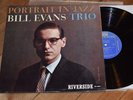 Bill Evans Portrait in Jazz NICE  DG Riverside lp Orig mono