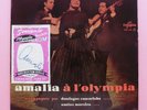 EP COLUMBIA AMALIA RODRIGUES TUDO ISTO E FADO + 3 /  DEDICACE STICKER OLYMPIA