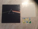 PINK FLOYD - Dark Side Of The Moon ORIG UK LP + 1 POSTER & 1 STICKER