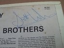 take it easy with the walker brothers signed on rear cover by scott 1965 bl7691