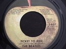BEATLES Ticket To Ride APPLE RARE All Rights Reserved label CLEAN